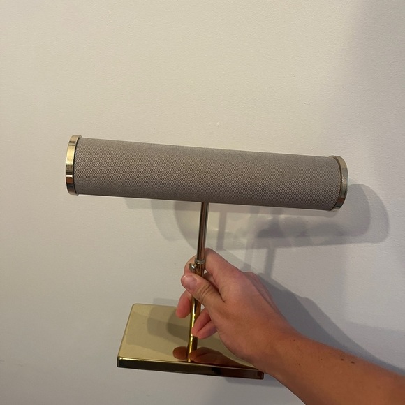 Gold and Gray Jewelry Display Stand, adjustable height - Picture 4 of 4